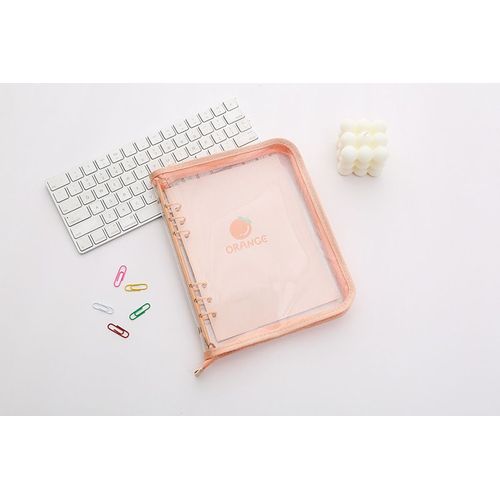 Classeur Mignon A5/A6 Mon Journal Agenda,Carnet De Notes Et Cartes Photo À Faire Soi-Même,Cadeau Pour Livre,Papeterie Scolaire,Nouvel Arrivage 2023 - Type L. Pink-A5