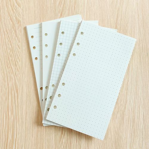 Feuille De Remplacement Colorée Pour Papier De Cristal,Ligne De Page Intérieure,Papeterie Intérieure,Remplacement,Destruction,Recharge,A5,Adt-Lepg,100g,100 - Type 80pcs-A5