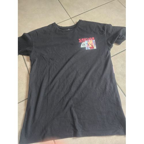Tea Shirt Naruto Noir