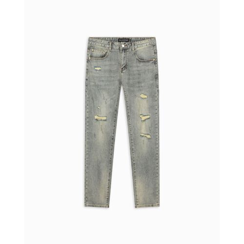 Black Bananas Slim Repaired Jean