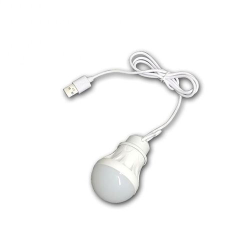 Ampoule Led Portable À Économie D'énergie,Lampe De Secours,Lampe De Lecture Intérieure,Lampe De Camping Extérieure,Usb,3w,5v