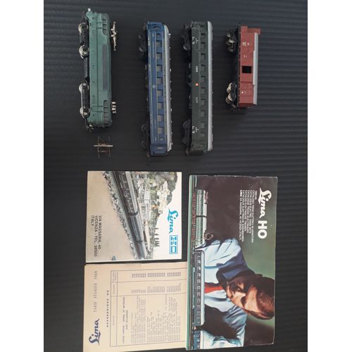 Train Electrique Et Wagons Lima Ho