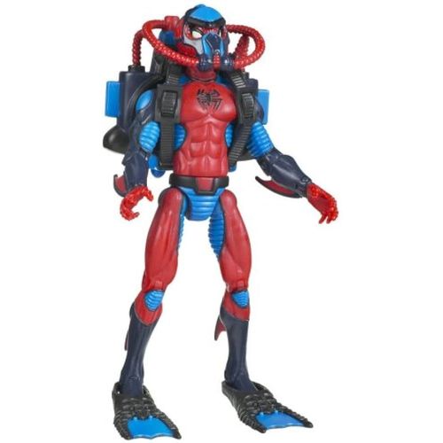 Marvel Legends : Scuba Spidey Spider Man Classics Hasbro Action Figure Toy ( 2008 ) - Figurine Articulée Spider-Man : Tenue De Plongée Sous-Marine