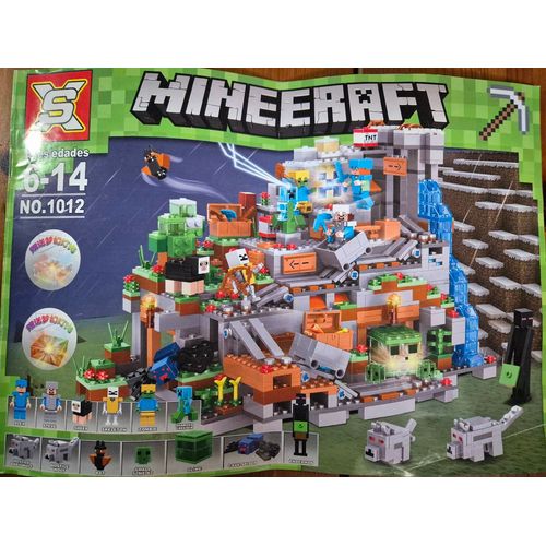 LEGO Briques de construction sur le thème de minecraft
