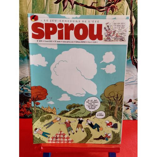Spirou Magazine, N° 3878, Avec Le Supplément, 2012