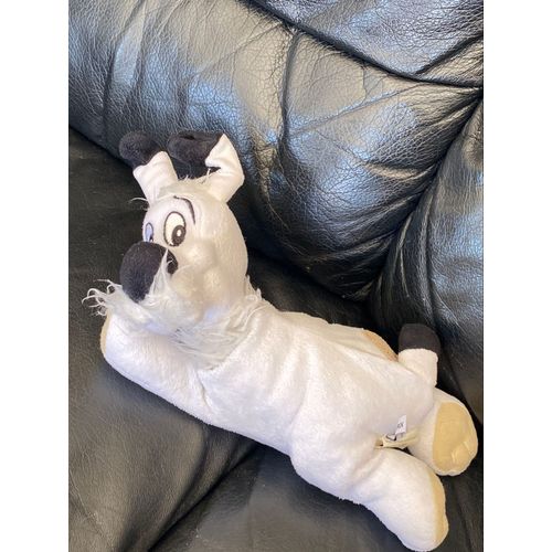 Doudou Peluche Idefix Allongé Parc Astérix 2011 24cm