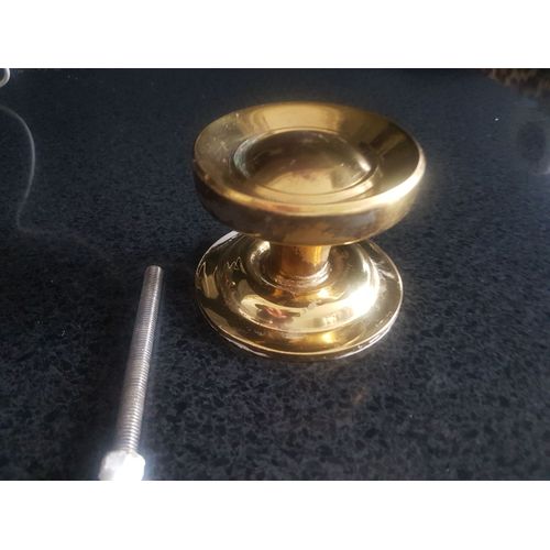 poignée de porte en laiton Macif ronde