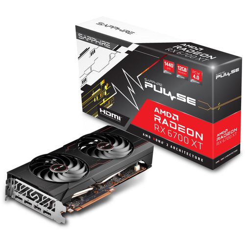 sapphire pulse amd radeon rx 6700 xt gaming 12 GB ddr6