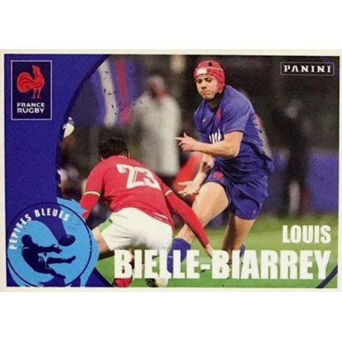 103 Louis Bielle-Biarrey - Panini Rugby Rage De Vaincre 2023 Sticker Vignette