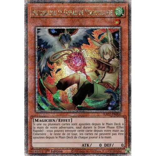 Yu Gi Oh Ra02 Fr006b Hurluberlu Et Oiseau De Verrouillage Platinum Rare