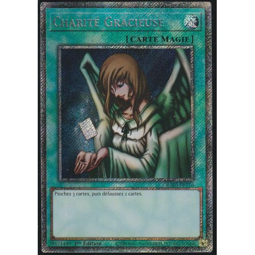 Carte Yu-Gi-Oh - Charité Gracieuse - Ra03-Fr116 - Platinium Rare