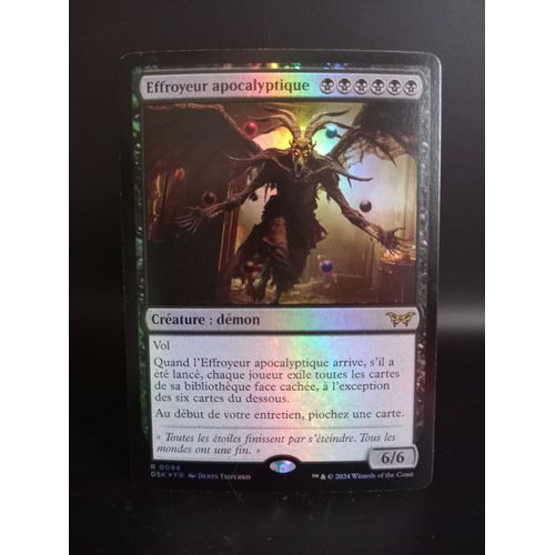 Effroyeur Apocalyptique Mornebrune : La Maison De L'horreur Foil, Carte Magic