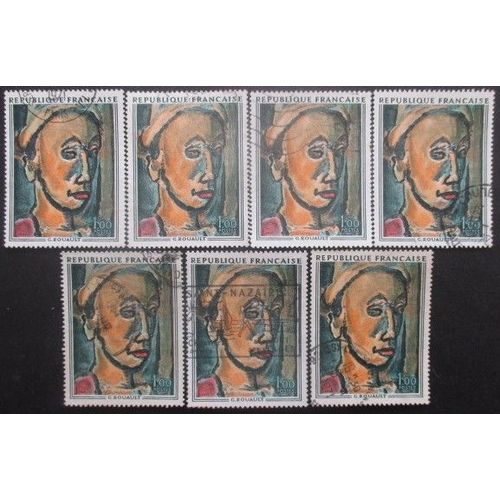 France N°1673 X 7 Oblitéré