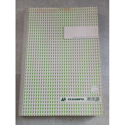 Bloc Feuilles Quadrillé Autocopiant Exacompta