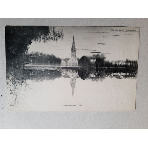 Superbe Carte Ancienne Rosporten Ecrite Et Timbrée