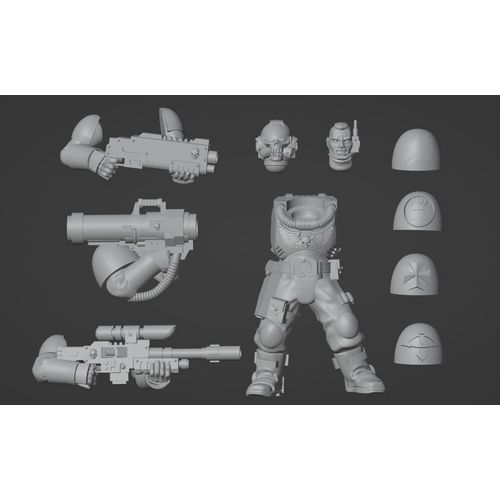 Warhammer 40k [Proxy] - Imperium Scout Builder