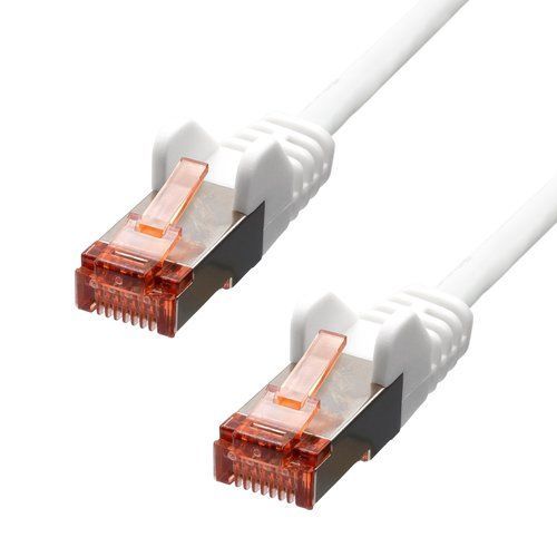 ProXtend - Cordon de raccordement - RJ-45 (M) pour RJ-45 (M) - 7 m - 5.8 mm - paire torsadée écrantée (F/UTP) - CAT 6 - moulé, sans crochet, bloqué - blanc