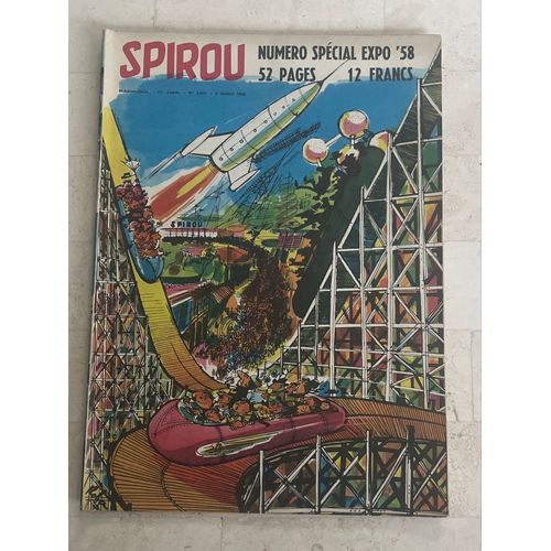 Spirou Hebdo N°1.055 - 21e Année - Numéro Spécial Expo ‘58 - 