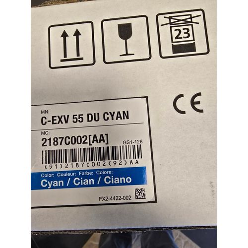 TAMBOUR CANON CEXV 55 CYAN