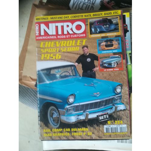 Nitro 224 De 2006 Gm Le Sabre Concept Car,Dulamon,Chrysler 300c,Chevrolet Bel Air Sport Sedan,Fargo Pick Up,Ford 32 Roadster,Peugeot 402