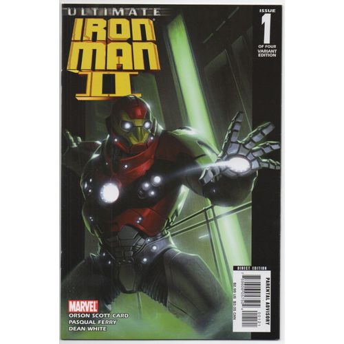 Ultimate Iron Man 2 #1 (Marvel Comics) 1st Appearance War Machine (James Rhodes) (2007)