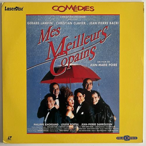 Laserdisc Mes Meilleurs Copains 1989 Vf