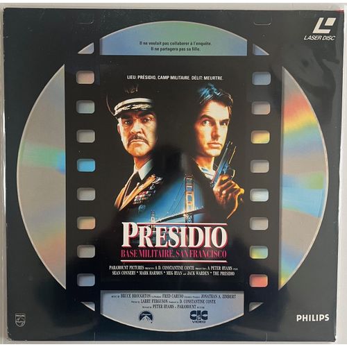 Laserdisc Presidio 1988 Vf