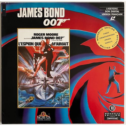 Laserdisc L'espion Qui M'aimait 1977 Vf