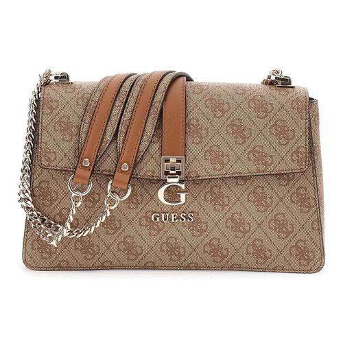 Sacs à main Guess Zamira Hobo Shoulder Latte Logo SG962921