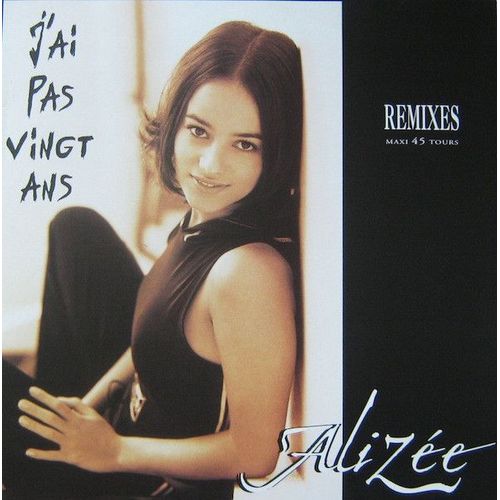 Maxi 45t 12" Vinyle De Alizée " J'ai Pas Vingt Ans " 2 Versions De 2003 Mylene Farmer Laurent Boutonnat ,En Édition Limitée Collector Vinyle Rose Transparent