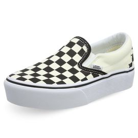 Chaussures Classic Slipson Platform Vn00018ebww Blanc