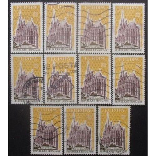 France N°1714 X 11 Oblitéré