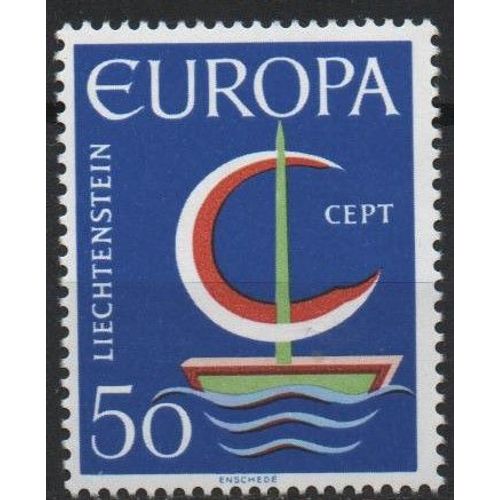 Liechtenstein Timbres Europa 1966 Et 1967
