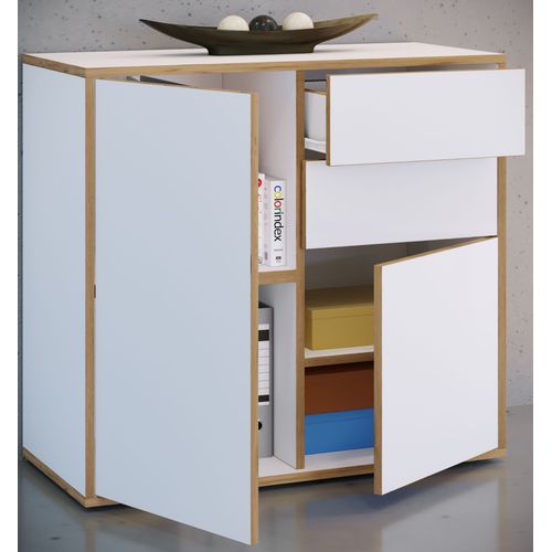 Vcm Commode En Bois Buffet Haut Armoire Meuble De Bureau Salia Largeur 80 Cm Tiroir Tourniquet Commode En Bois Buffet Haut Armoire Meuble De Bureau Salia Largeur 80 Cm Tiroir Tourniquet