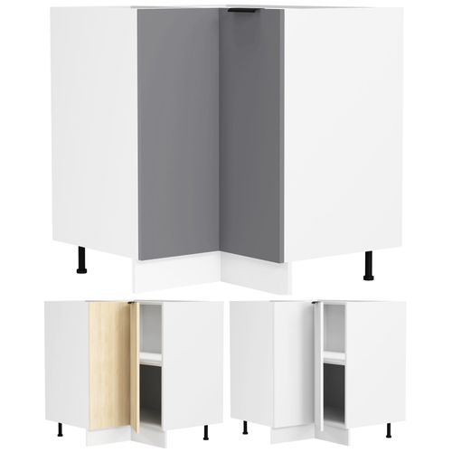 Vcm Armoire D'angle Armoire De Cuisine Meuble Bas De Cuisine Fasola Armoire D'angle Armoire De Cuisine Meuble Bas De Cuisine Fasola