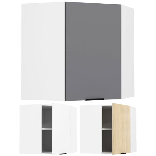 VCM VCM Armoire d'angle Armoire suspendue Cuisine Meuble de cuisine...