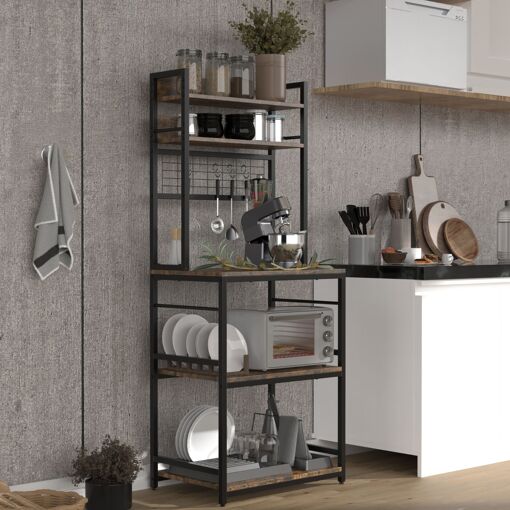 Vcm Armoire De Cuisine Meuble Bas Cuisine Micro-Ondes Meuble De Cui...
