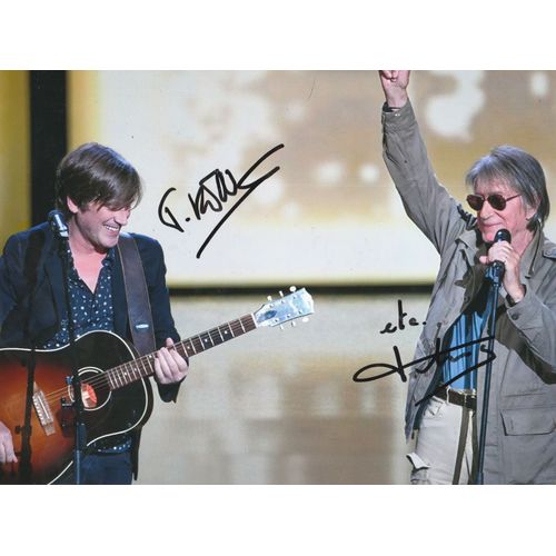 Jacques Dutronc Thomas Dutronc Autographe