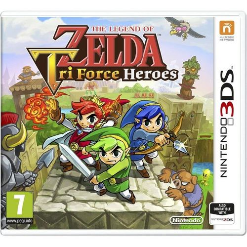 Juego The Legend Of Zelda: Tri Force Heroes Para Nintendo 3ds
