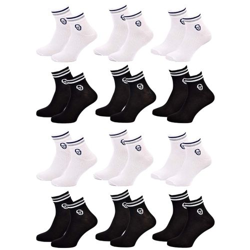 Chaussettes Sergio Tacchini Quarter 12 Pcs 0115