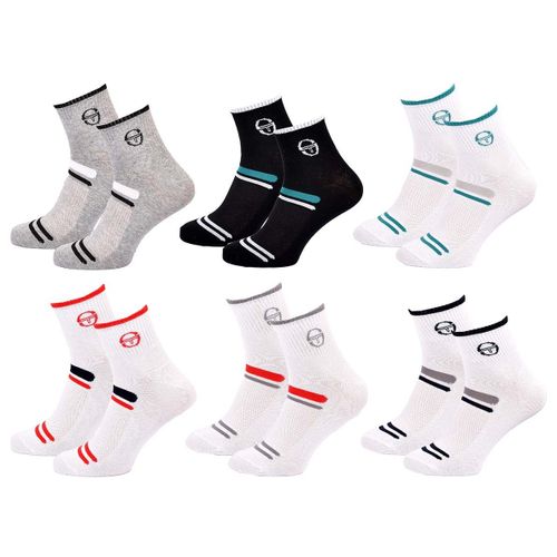 Chaussettes Sergio Tacchini Quarter 6 Pcs 7015