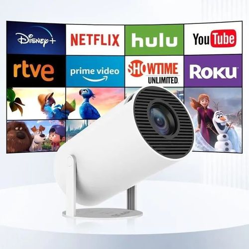 Mini Vidéoprojecteur Portable 4K Wifi 6 Bluetooth 5.0