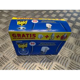 Prise Electrique Anti Moustiques Avec 2 Recharges Raid
