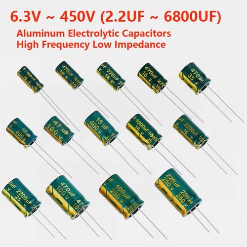 Puzzles En Aluminium Esr Haut Mort Bas,6.3v,16v,25v,35v,50v,100v,200v,400v,450v,6.3v,100,10,22,47,220,330,470,680,820,1000,Uf - Type 25v 4700uf 6pcs