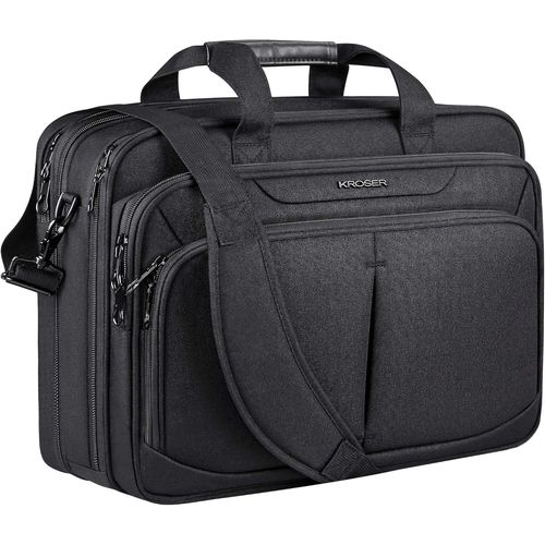 18"" Sacohces pour Ordinateur Portable Extensible pour 17.3"" Porte-Documents pour Ordinateur Imperméable Extensible Sac d'affaires Sac de Bandoulière pour École/Voyage/Femmes/Hommes Laptop Bag.[G265]