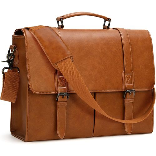 Sacoche Ordinateur Homme Sac pour Ordinateur Partable 15.6 Pouces Mallette PC Tablette Cartable Imperméable pour Travail Affaires Collège.[G139]