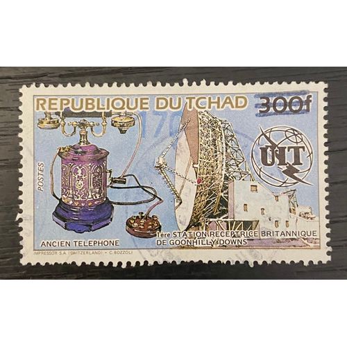 Timbre Oblitéré Tchad 1987