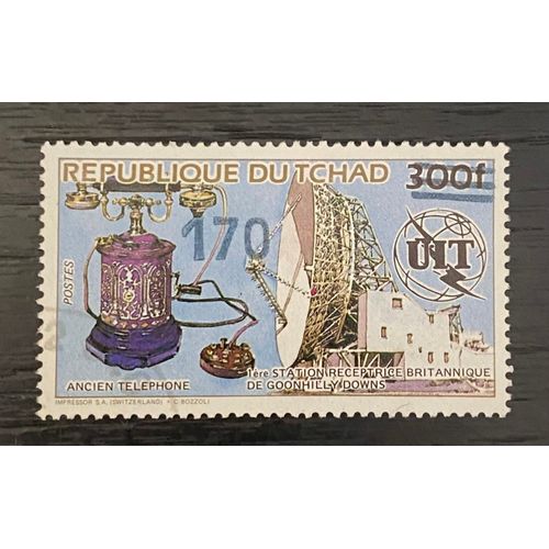 Timbre Oblitéré Tchad 1987