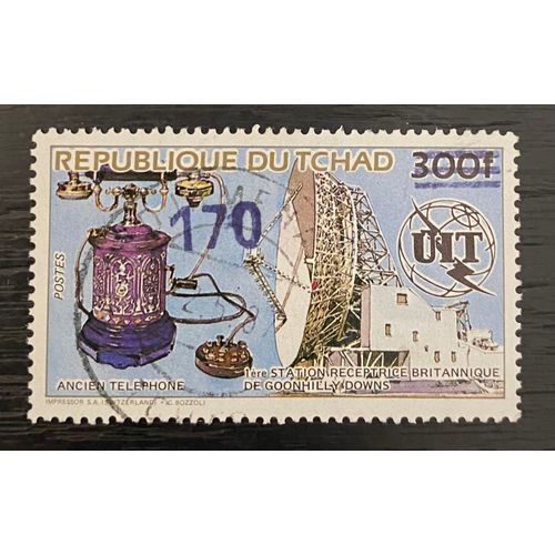 Timbre Oblitéré Tchad 1987