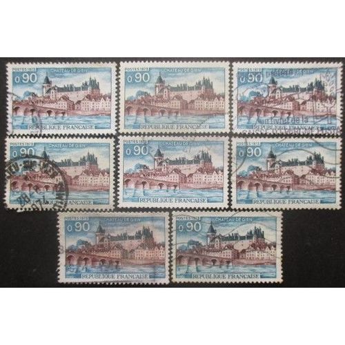 France N°1758 X 8 Oblitéré